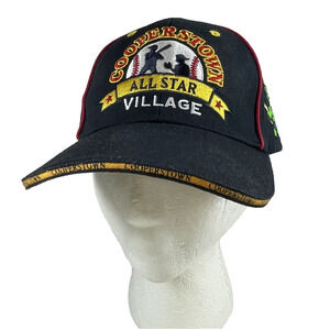 Cooperstown All Star Village Baseball Cap Navy Size L/XL Adjustable Back Legend